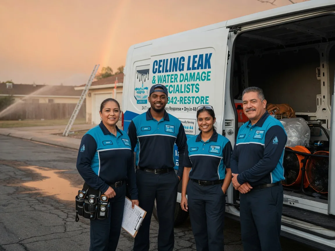 Ceiling Leak Cleanup company in Richville, NY